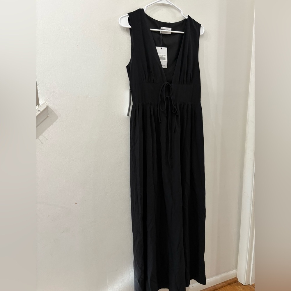 Princess Polly - pokey Black Maxi Dress - NWT - size 6 - sleeveless